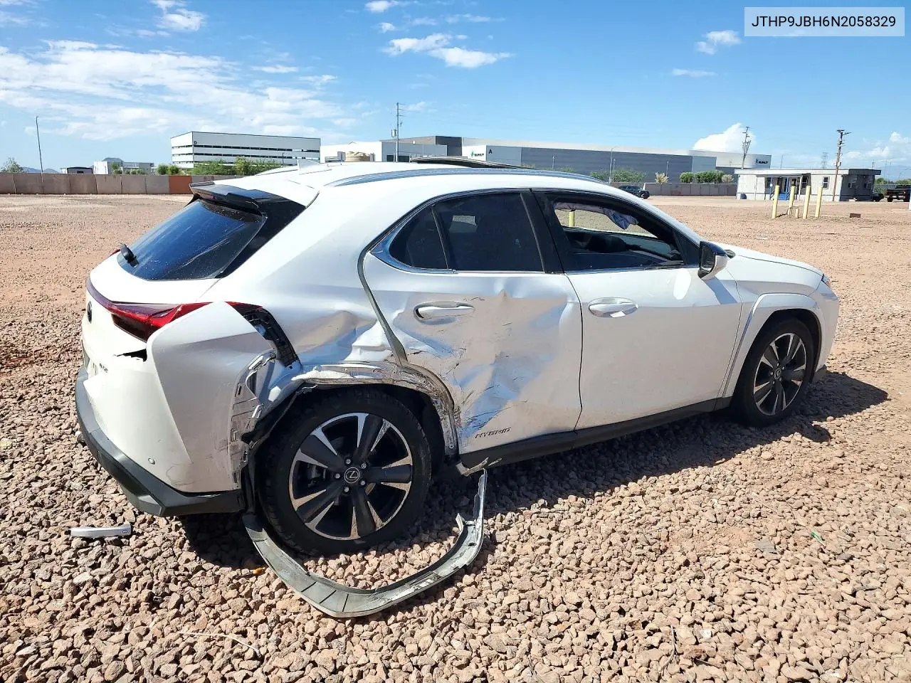 2022 LEXUS UX VIN JTHP9JBH6N2058329 — фото 3