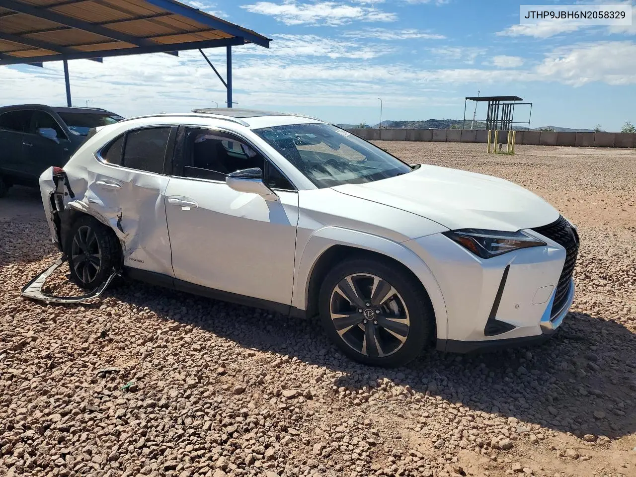 2022 LEXUS UX VIN JTHP9JBH6N2058329 — фото 4