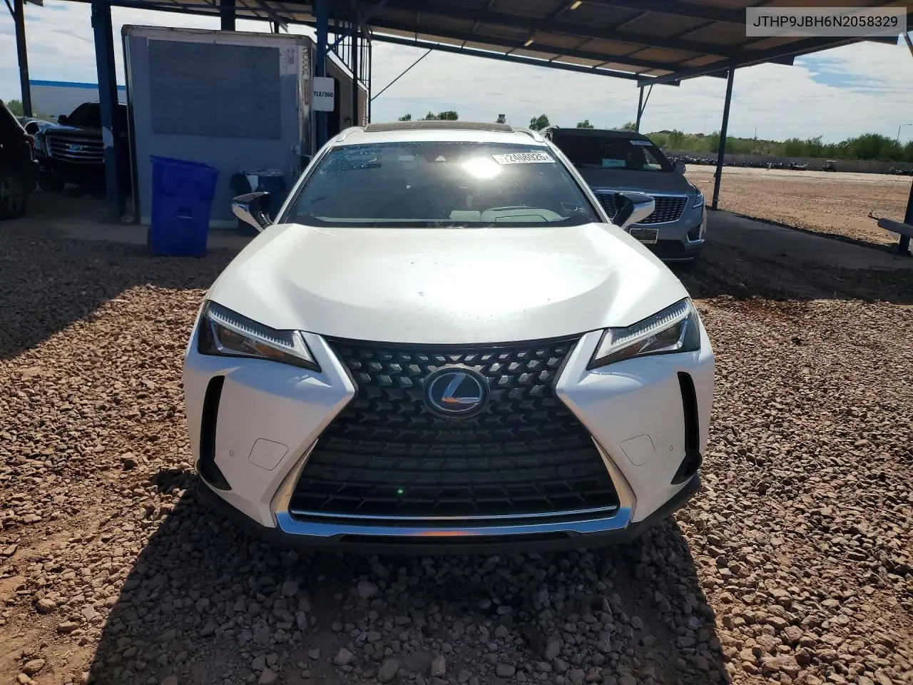 2022 LEXUS UX VIN JTHP9JBH6N2058329 — фото 5