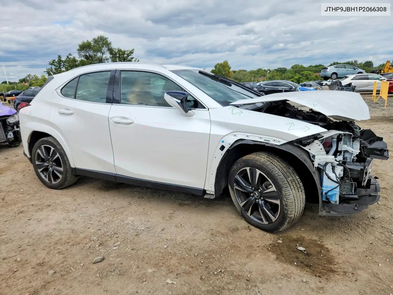 2023 LEXUS UX VIN JTHP9JBH1P2066308 — фото 4