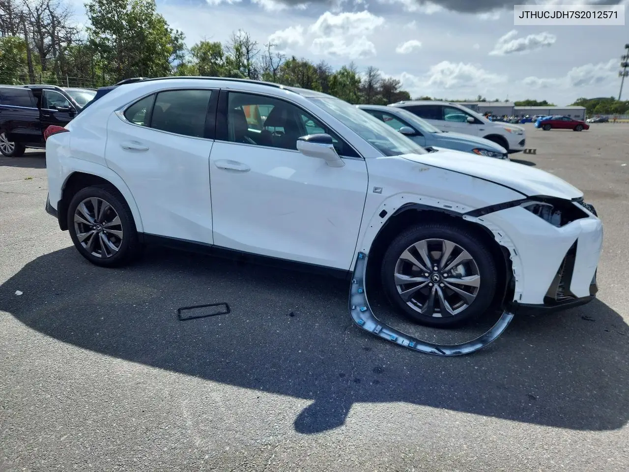 2025 LEXUS UX VIN JTHUCJDH7S2012571 — фото 4