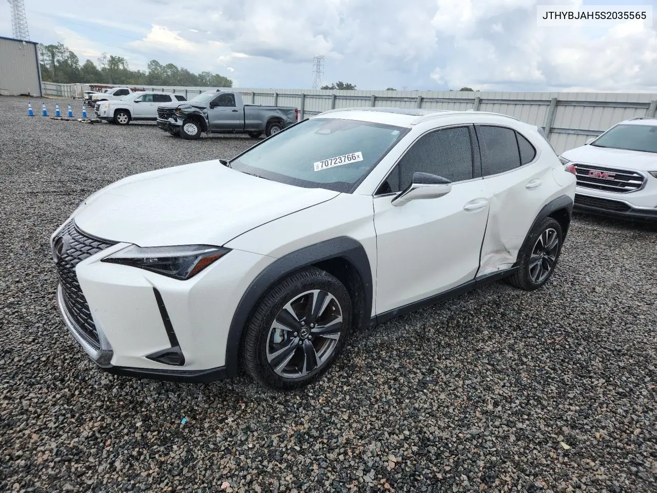 LEXUS UX 2025, VIN JTHYBJAH5S2035565