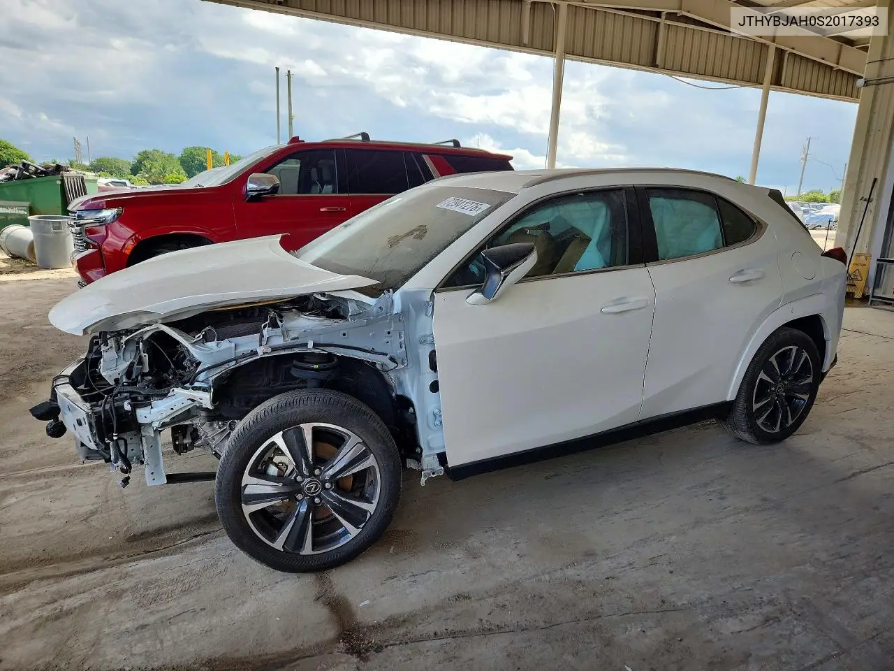 LEXUS UX 2025, VIN JTHYBJAH0S2017393