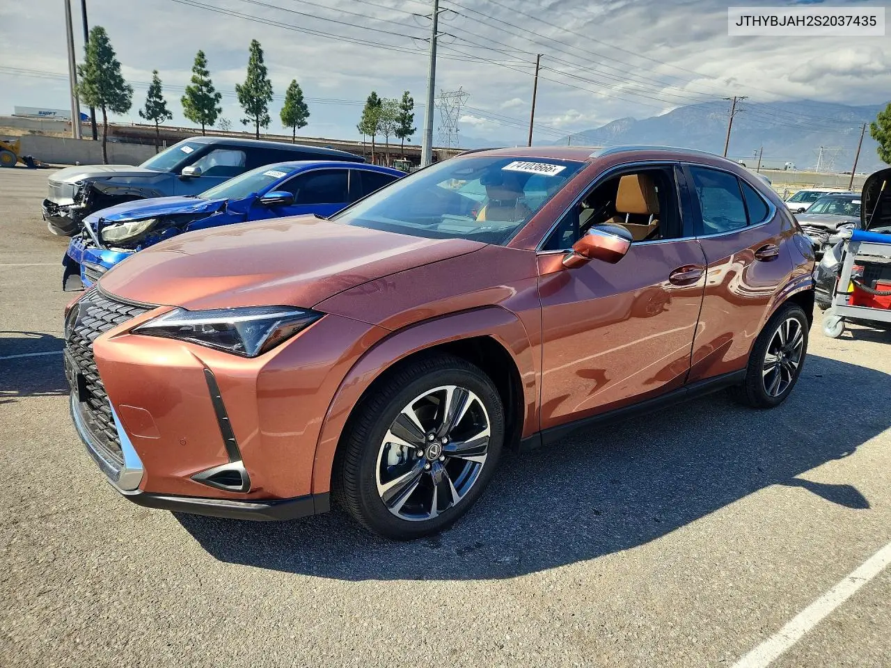 LEXUS UX 2025, VIN JTHYBJAH2S2037435