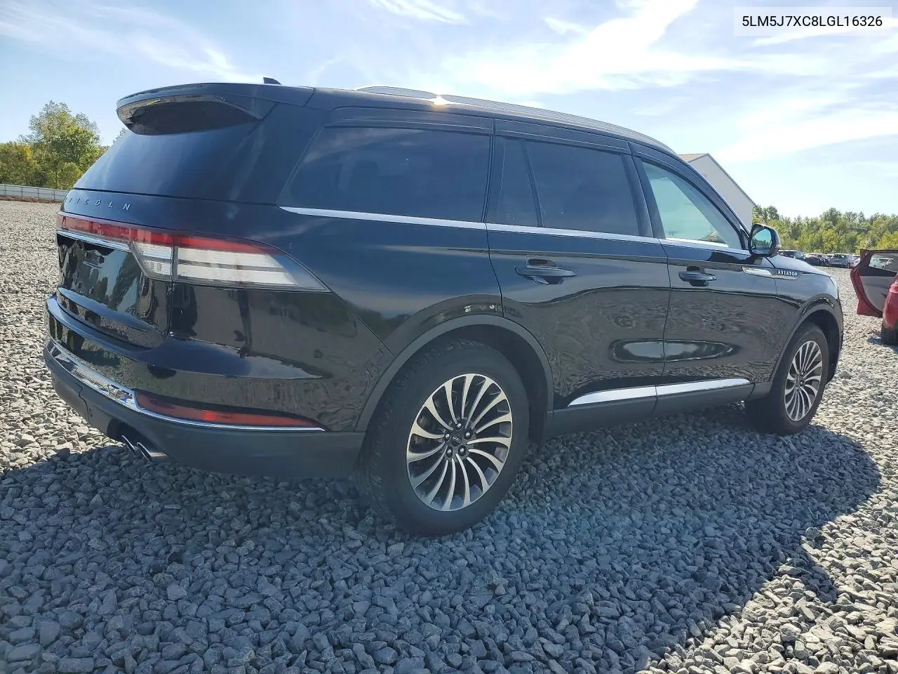 2020 LINCOLN AVIATOR VIN 5LM5J7XC8LGL16326 — фото 3