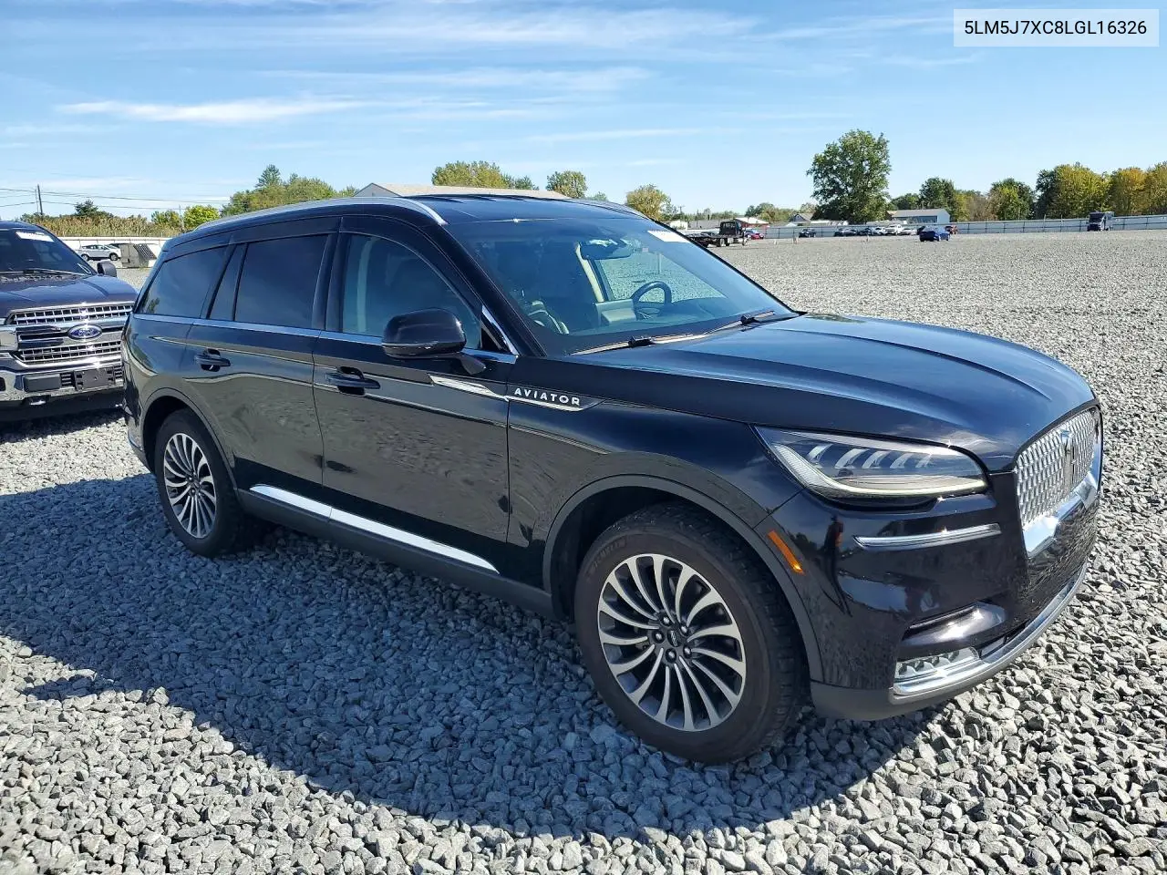 2020 LINCOLN AVIATOR VIN 5LM5J7XC8LGL16326 — фото 4