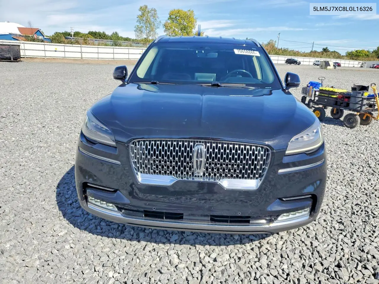 2020 LINCOLN AVIATOR VIN 5LM5J7XC8LGL16326 — фото 5