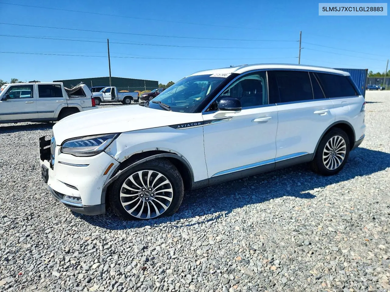 LINCOLN AVIATOR 2020, VIN 5LM5J7XC1LGL28883