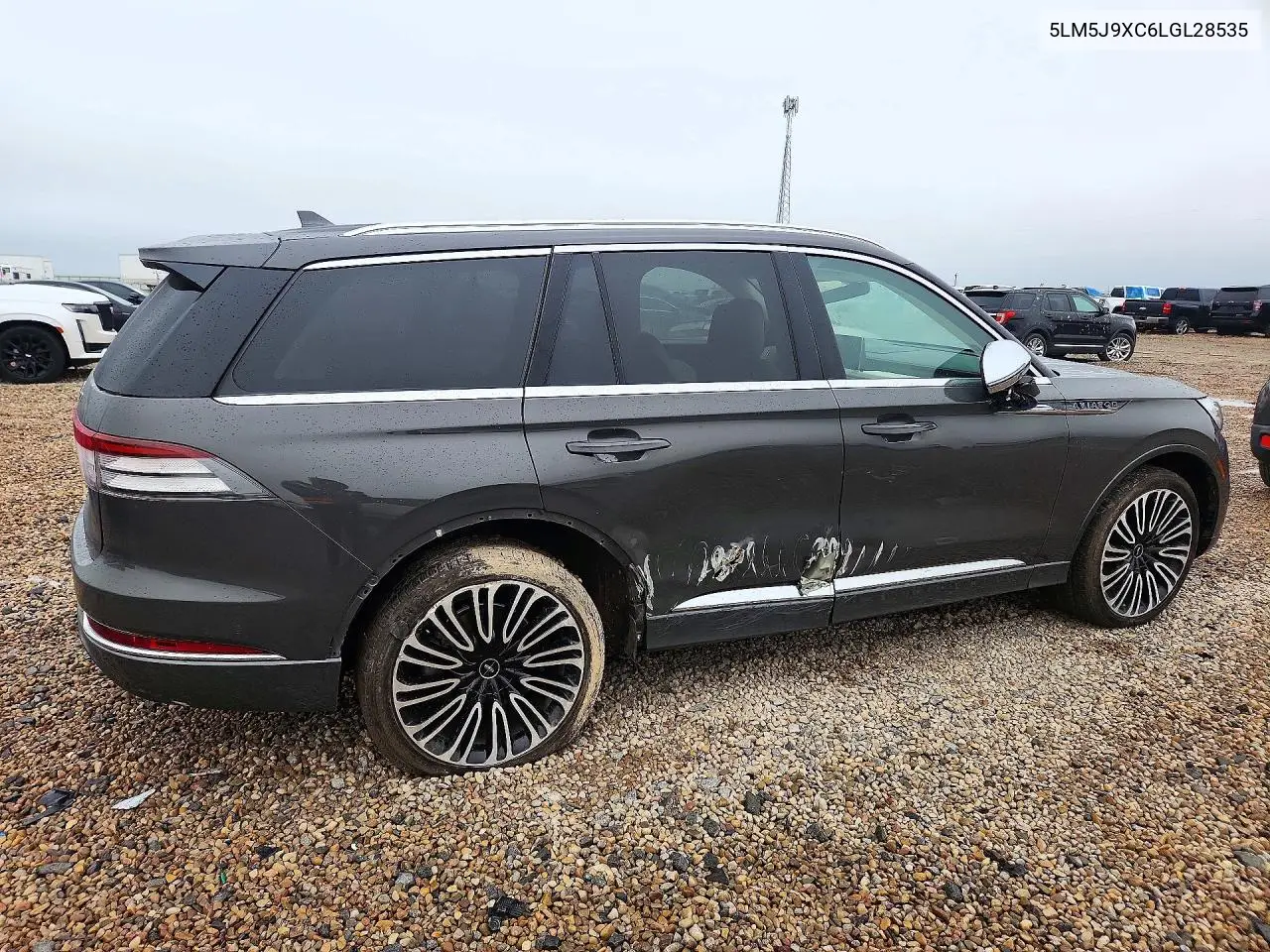 2020 LINCOLN AVIATOR VIN 5LM5J9XC6LGL28535 — фото 3