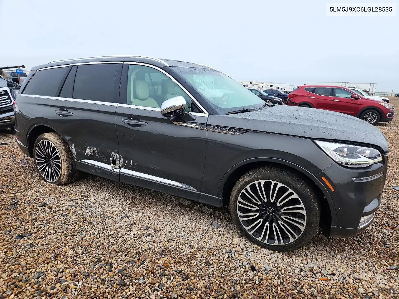 2020 LINCOLN AVIATOR VIN 5LM5J9XC6LGL28535 — фото 4
