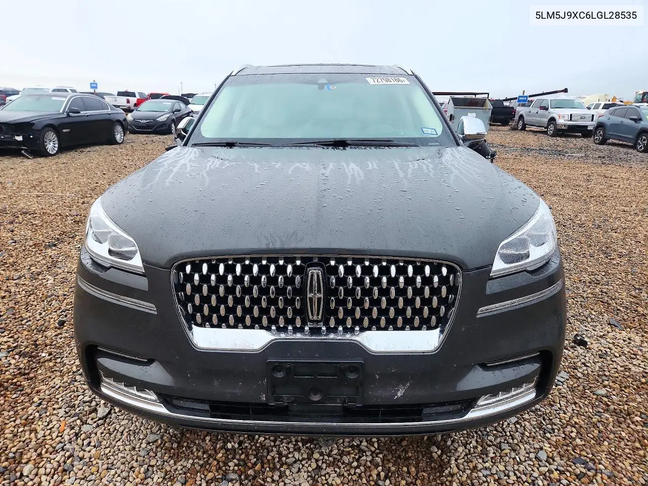 2020 LINCOLN AVIATOR VIN 5LM5J9XC6LGL28535 — фото 5