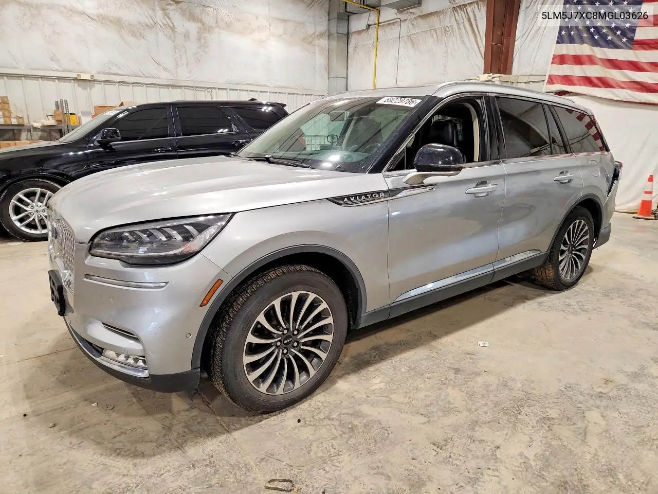 LINCOLN AVIATOR 2021, VIN 5LM5J7XC8MGL03626