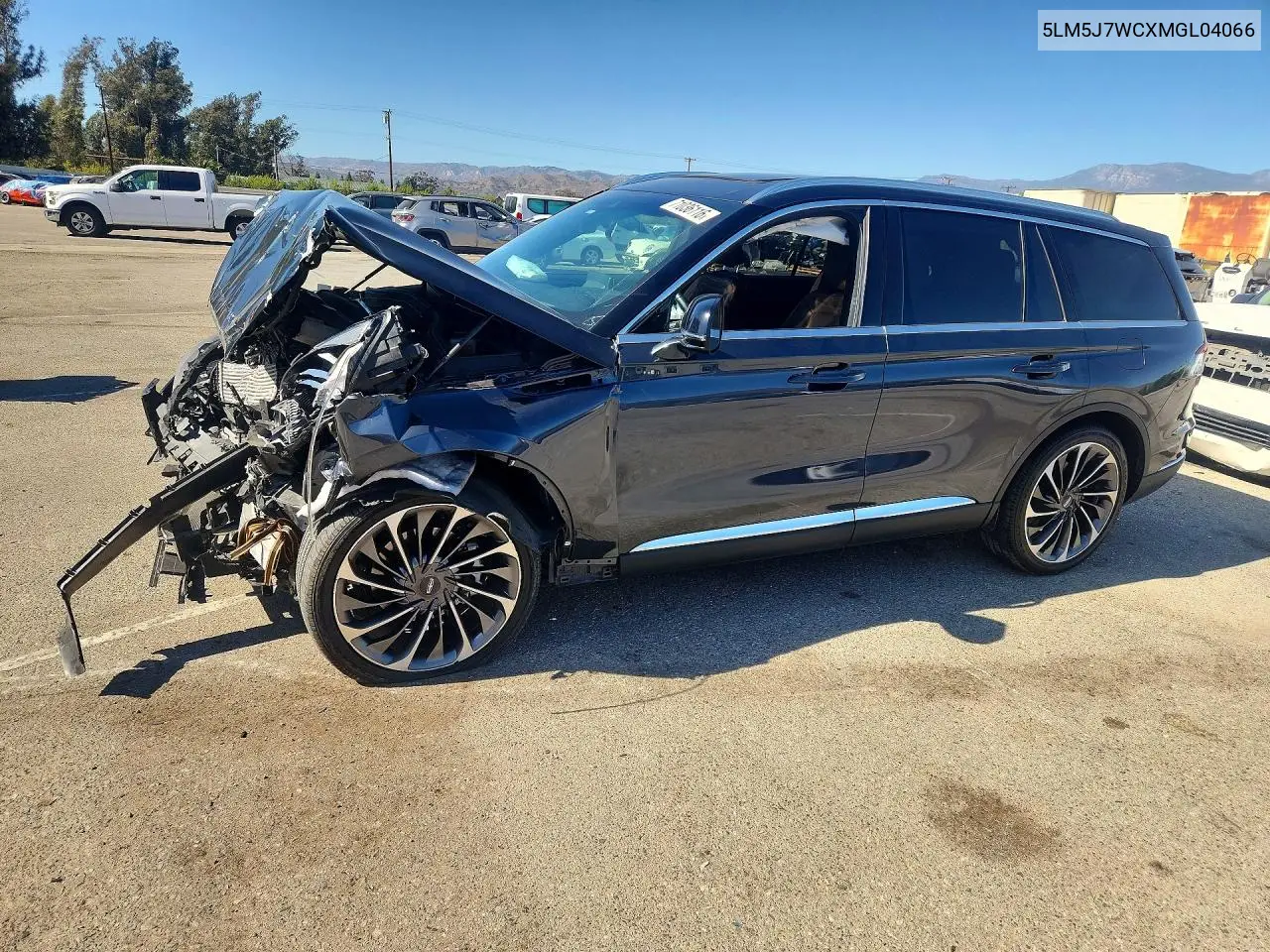 LINCOLN AVIATOR 2021, VIN 5LM5J7WCXMGL04066