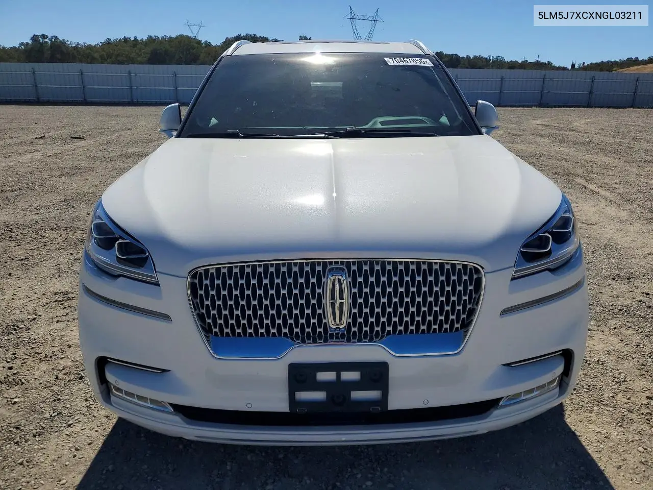 2022 LINCOLN AVIATOR VIN 5LM5J7XCXNGL03211 — фото 5