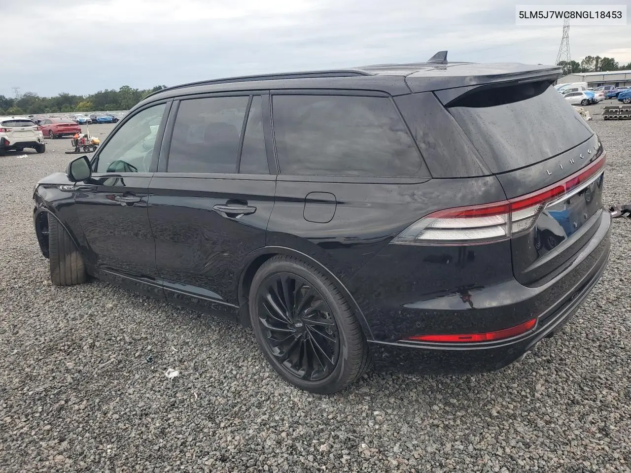 2022 LINCOLN AVIATOR VIN 5LM5J7WC8NGL18453 — фото 2