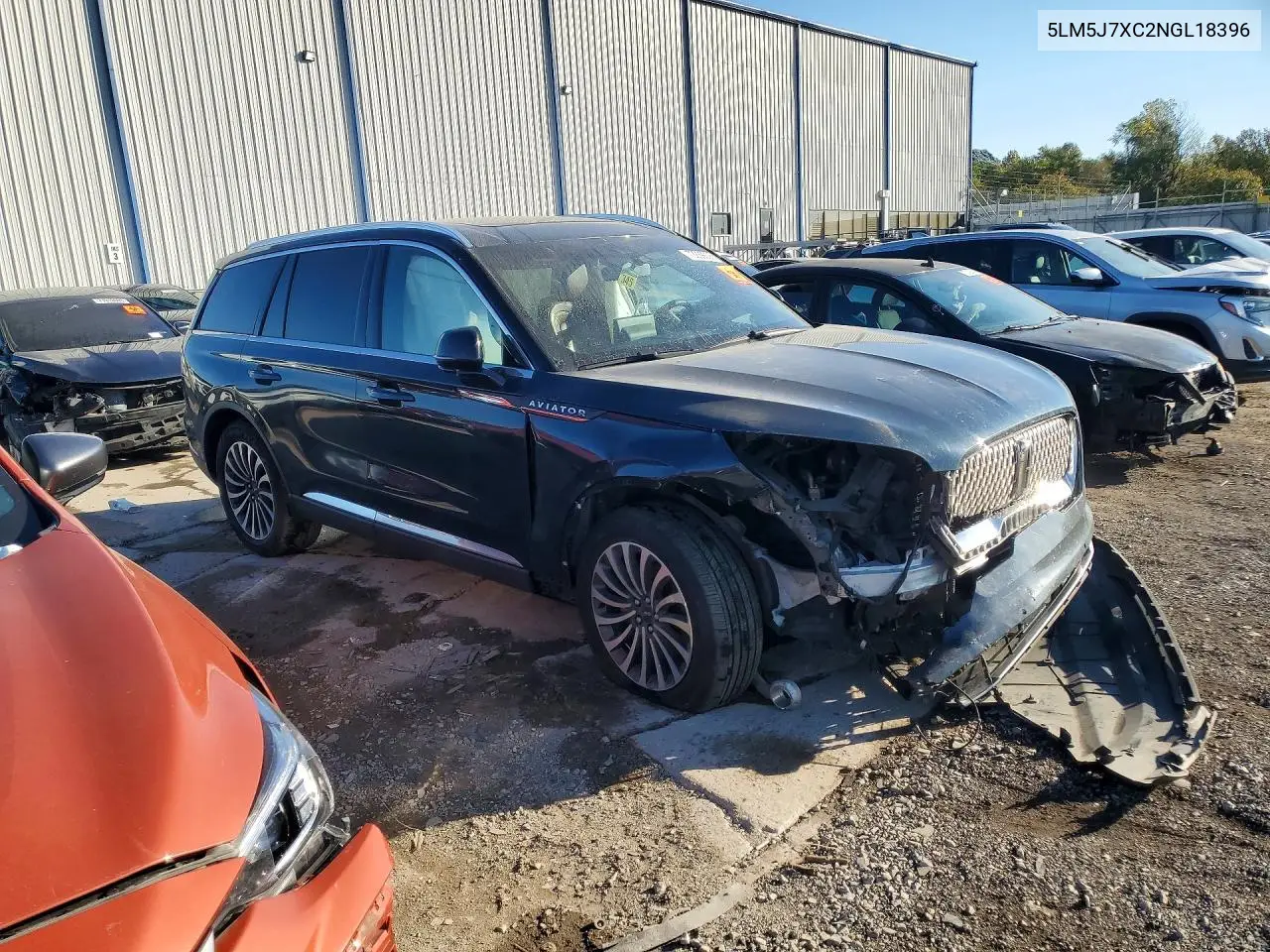 2022 LINCOLN AVIATOR VIN 5LM5J7XC2NGL18396 — фото 4