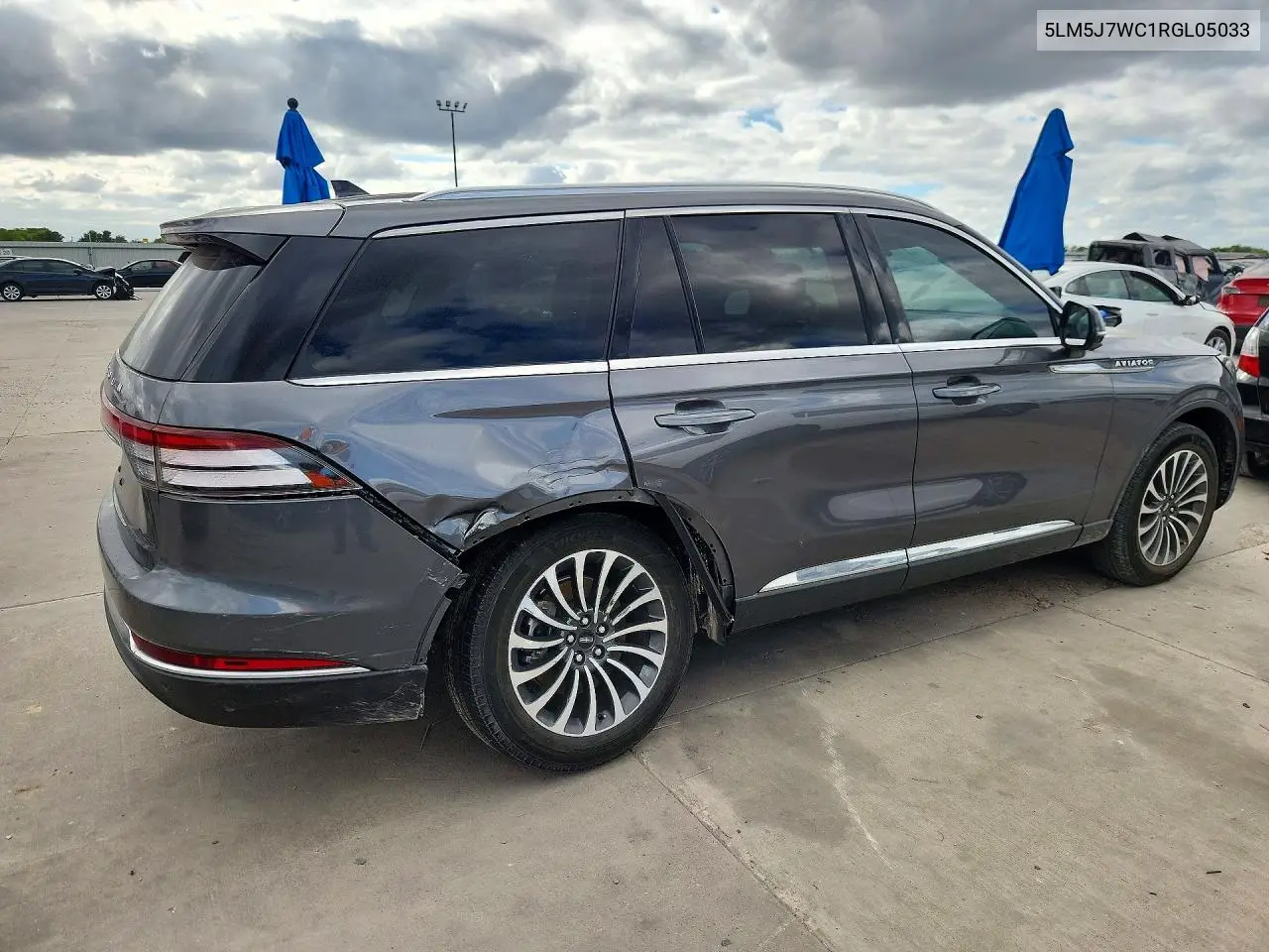 2024 LINCOLN AVIATOR VIN 5LM5J7WC1RGL05033 — фото 3