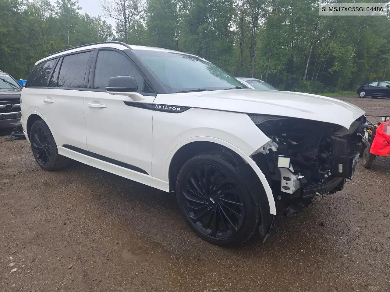 2025 LINCOLN AVIATOR VIN 5LM5J7XC5SGL04486 — фото 4
