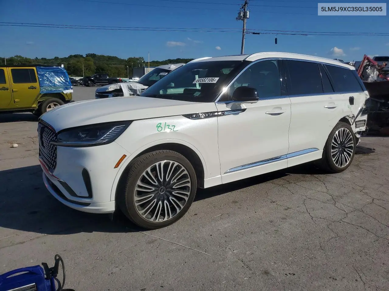 LINCOLN AVIATOR 2025, VIN 5LM5J9XC3SGL35005