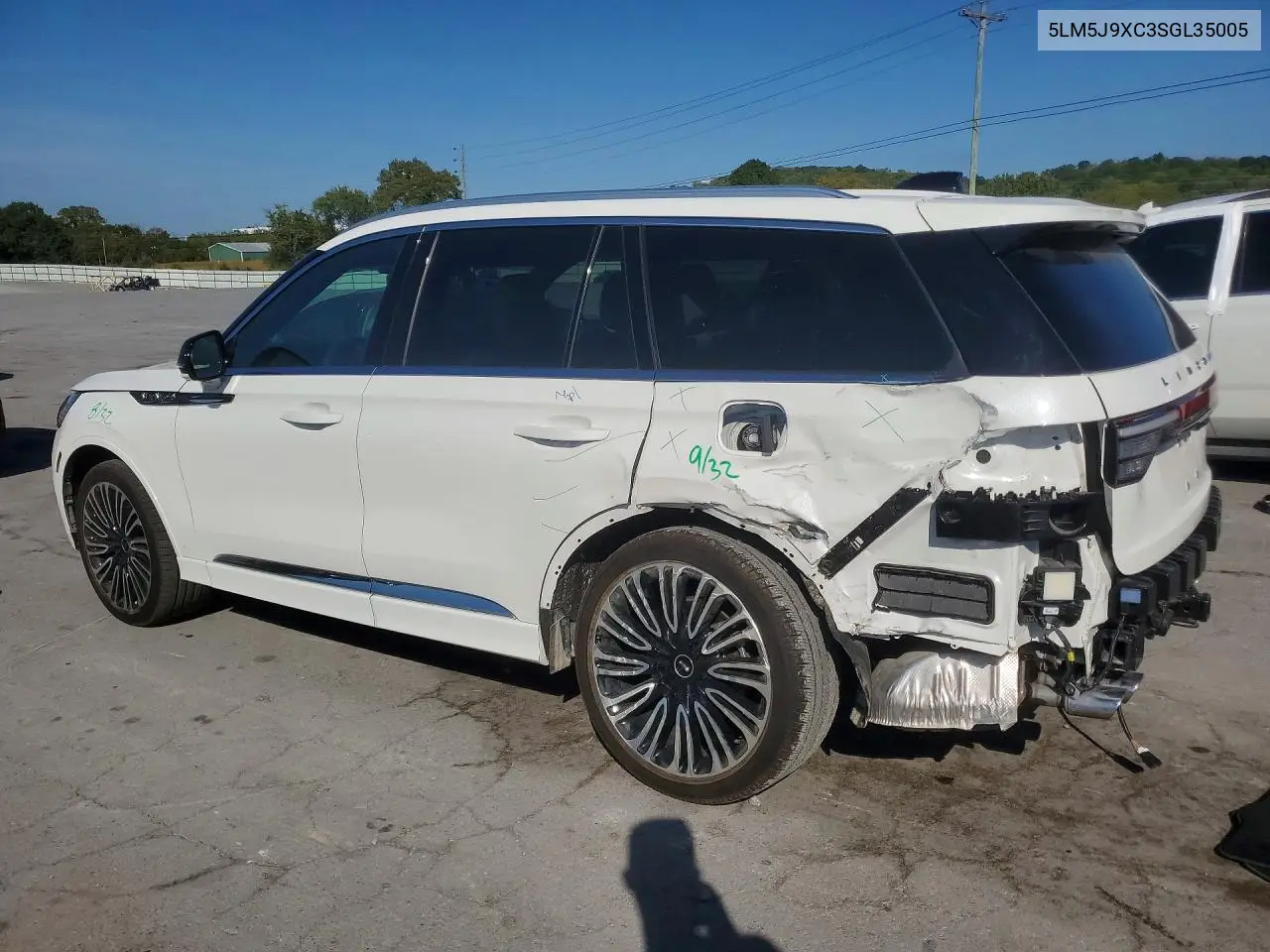 2025 LINCOLN AVIATOR VIN 5LM5J9XC3SGL35005 — фото 2