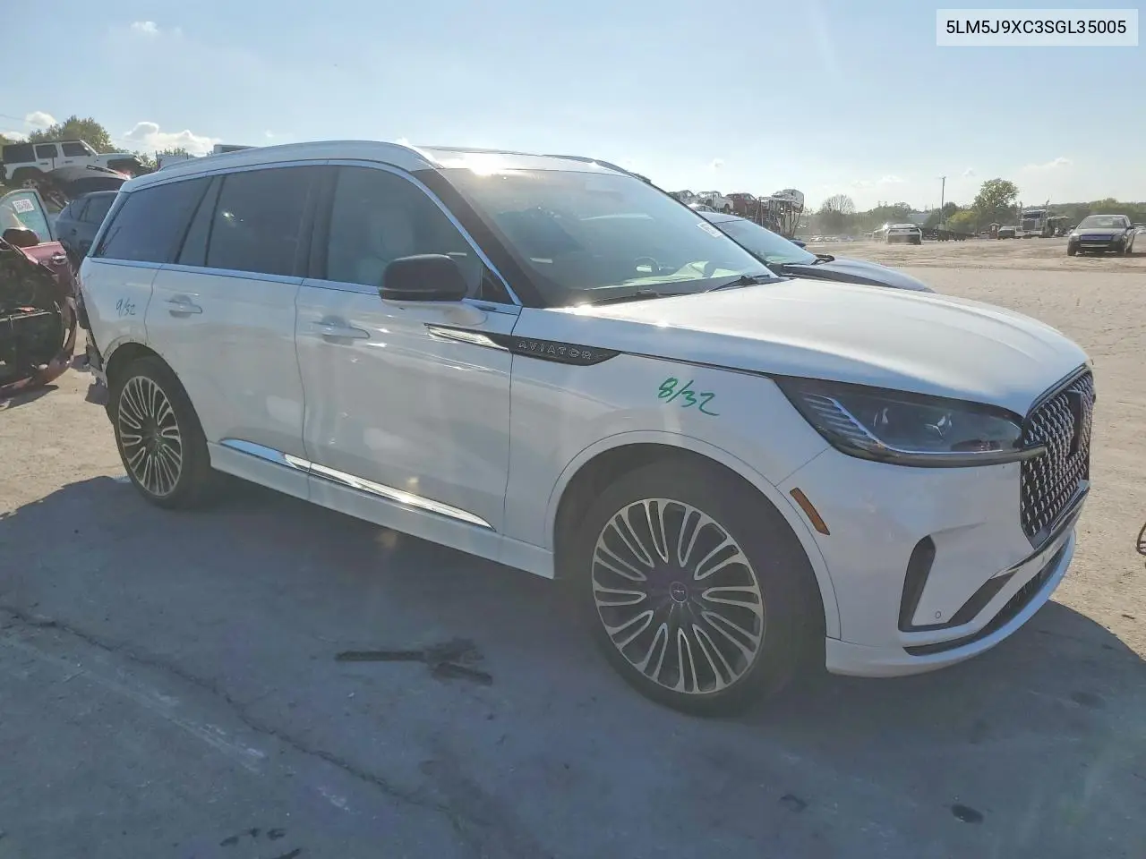 2025 LINCOLN AVIATOR VIN 5LM5J9XC3SGL35005 — фото 4