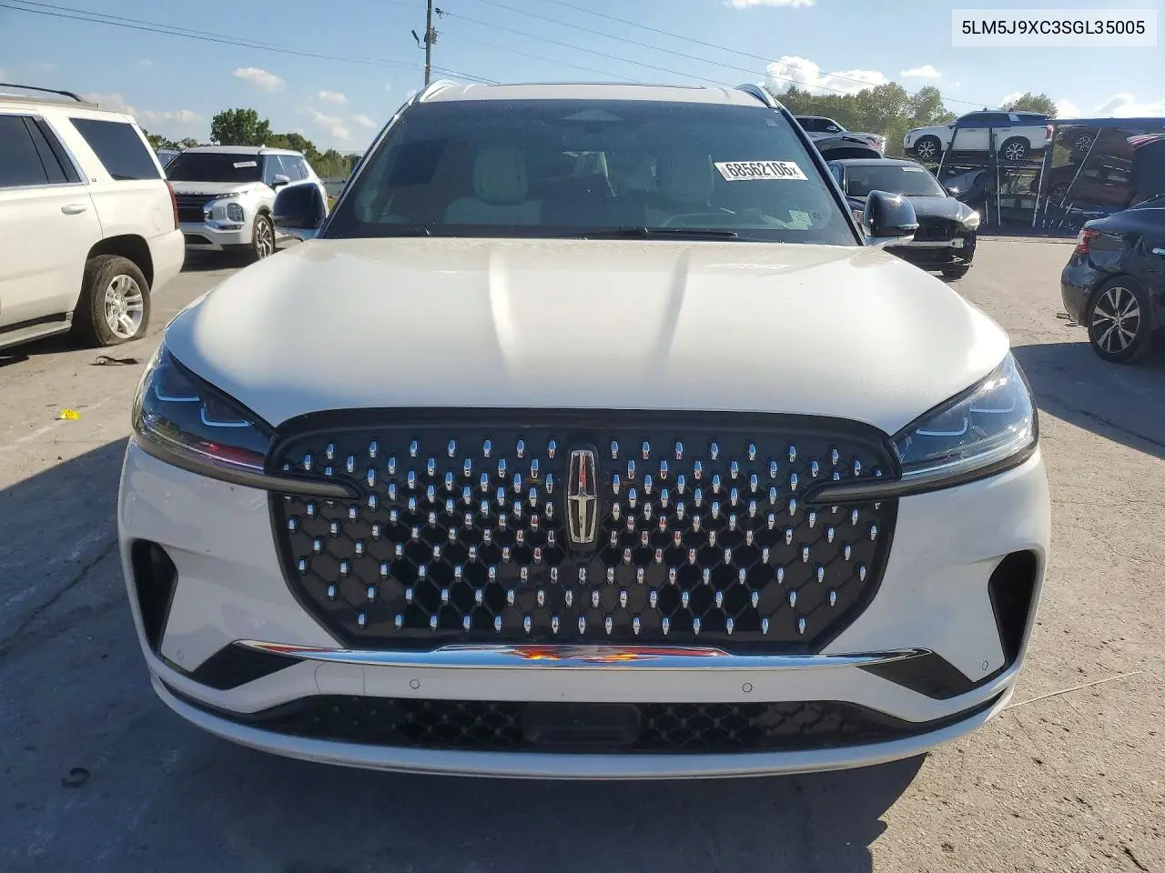 2025 LINCOLN AVIATOR VIN 5LM5J9XC3SGL35005 — фото 5