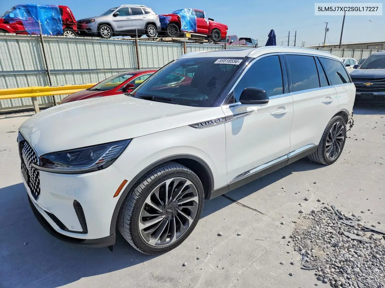 LINCOLN AVIATOR 2025, VIN 5LM5J7XC2SGL17227
