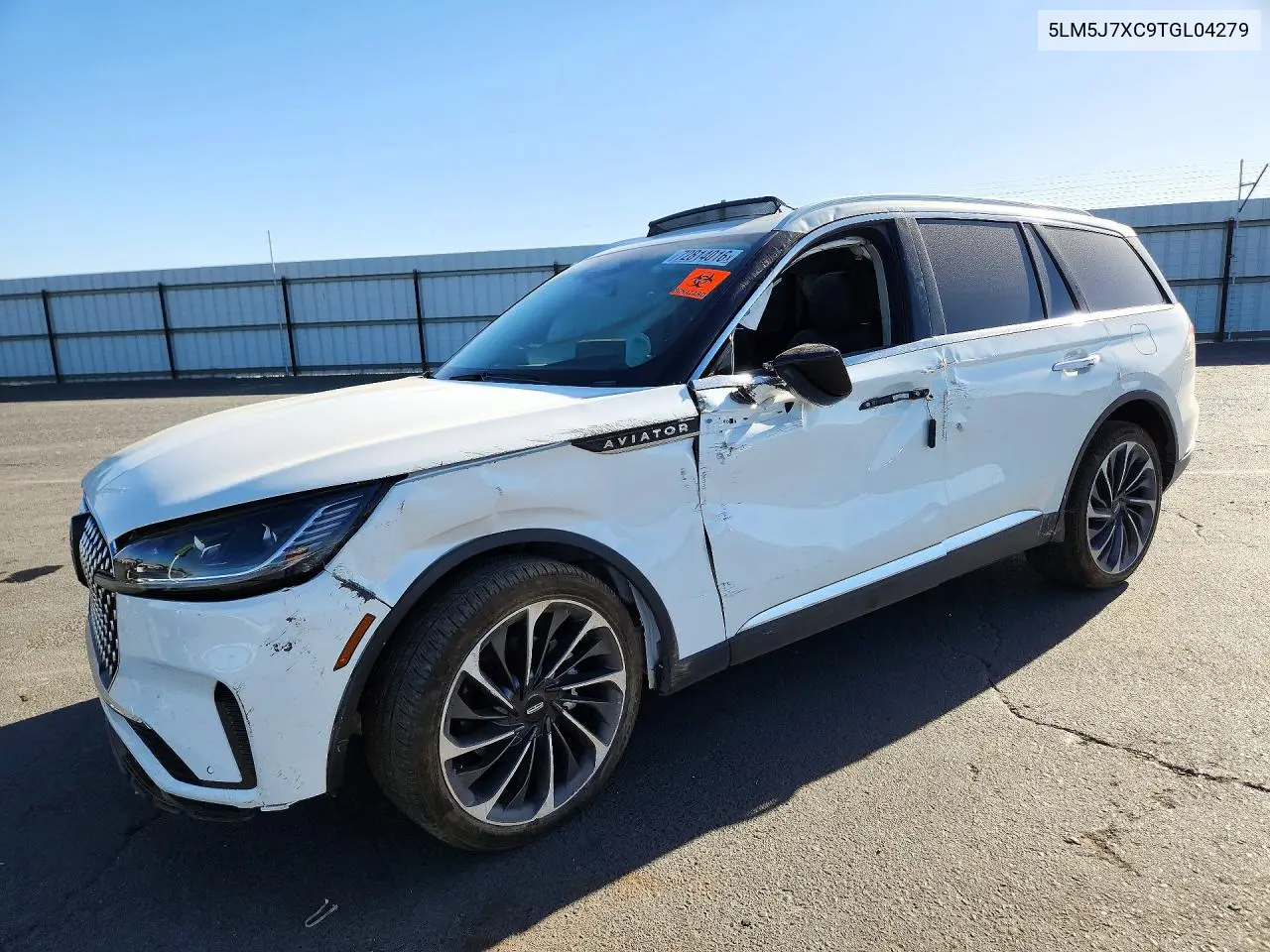 LINCOLN AVIATOR 2026, VIN 5LM5J7XC9TGL04279