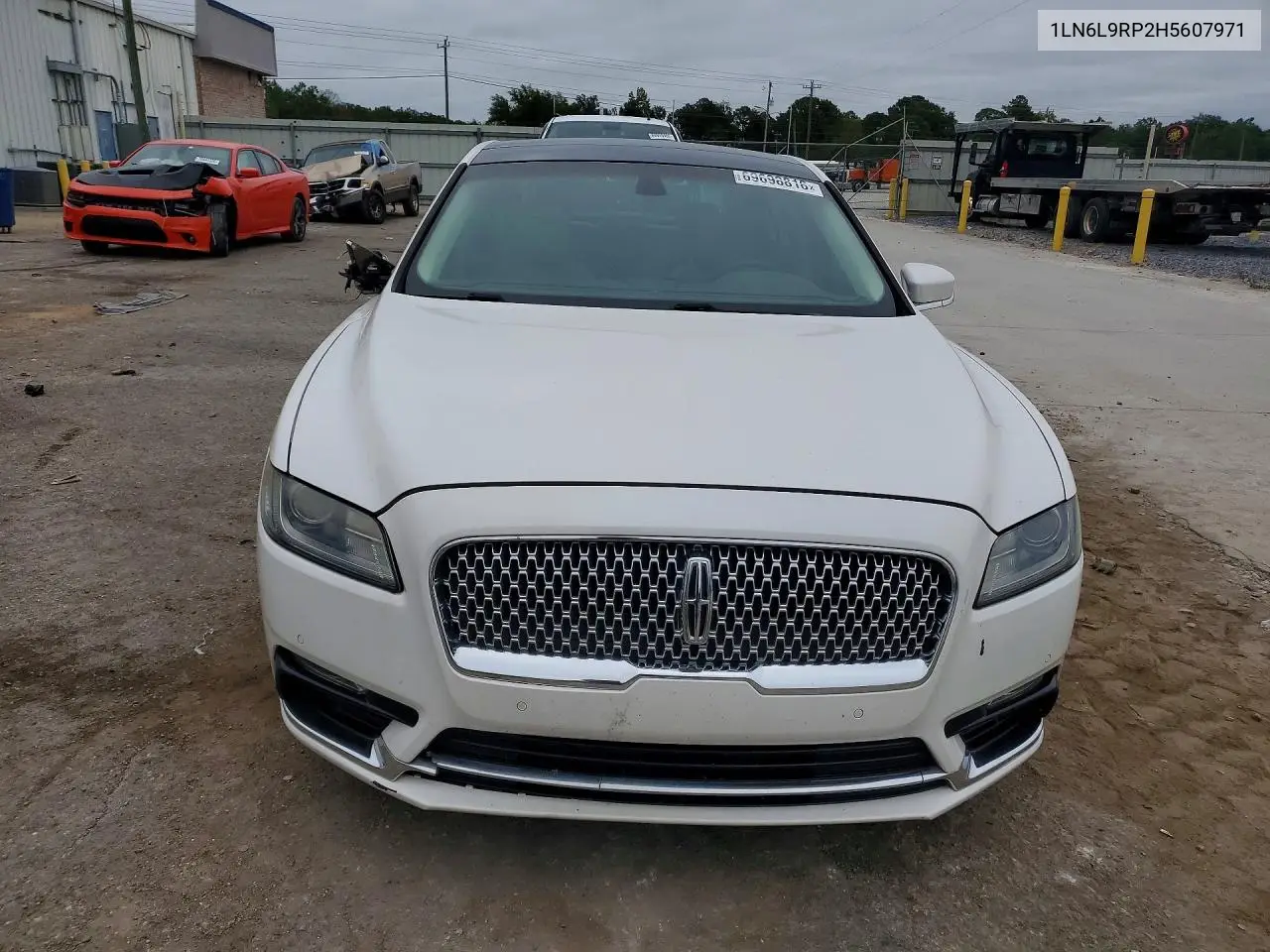 LINCOLN CONTINENTAL 2017, VIN 1LN6L9RP2H5607971