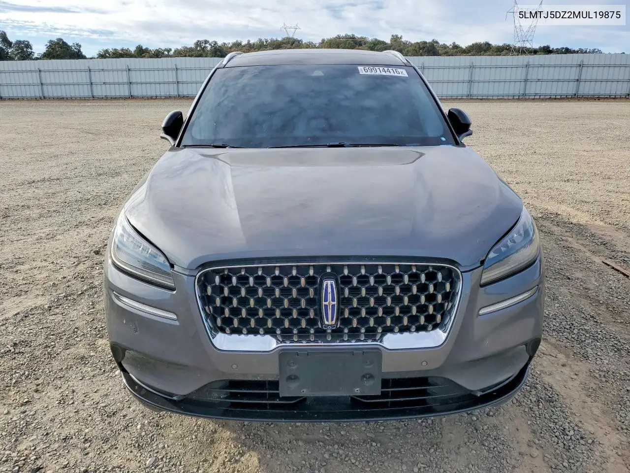 2021 LINCOLN CORSAIR VIN 5LMTJ5DZ2MUL19875 — фото 5