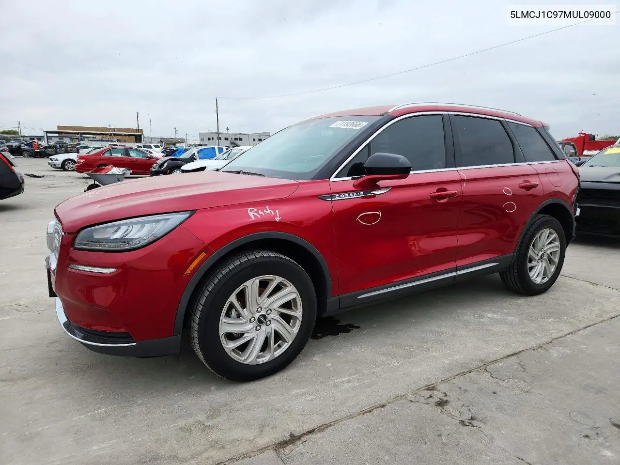 LINCOLN CORSAIR 2021, VIN 5LMCJ1C97MUL09000
