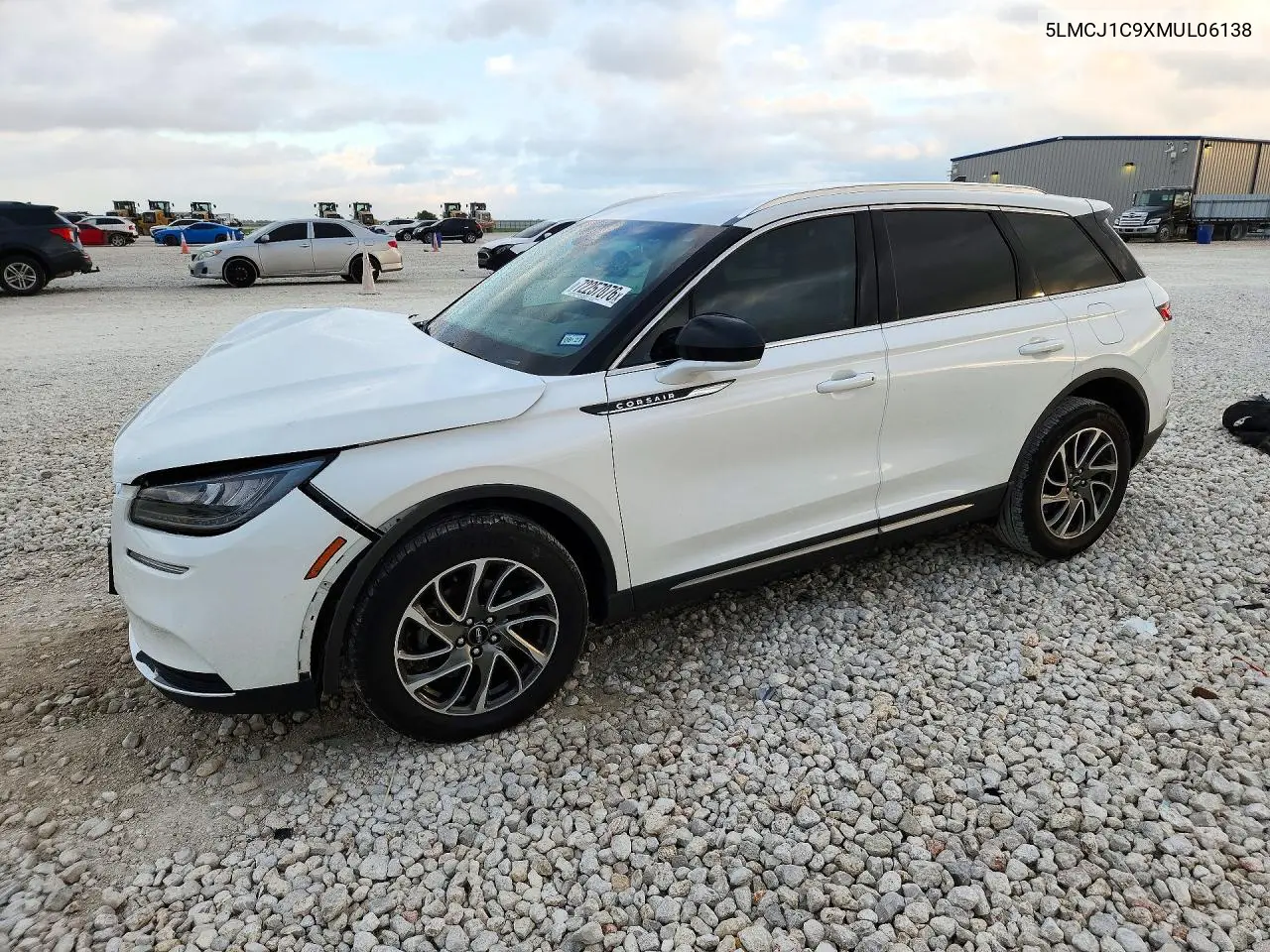 LINCOLN CORSAIR 2021, VIN 5LMCJ1C9XMUL06138