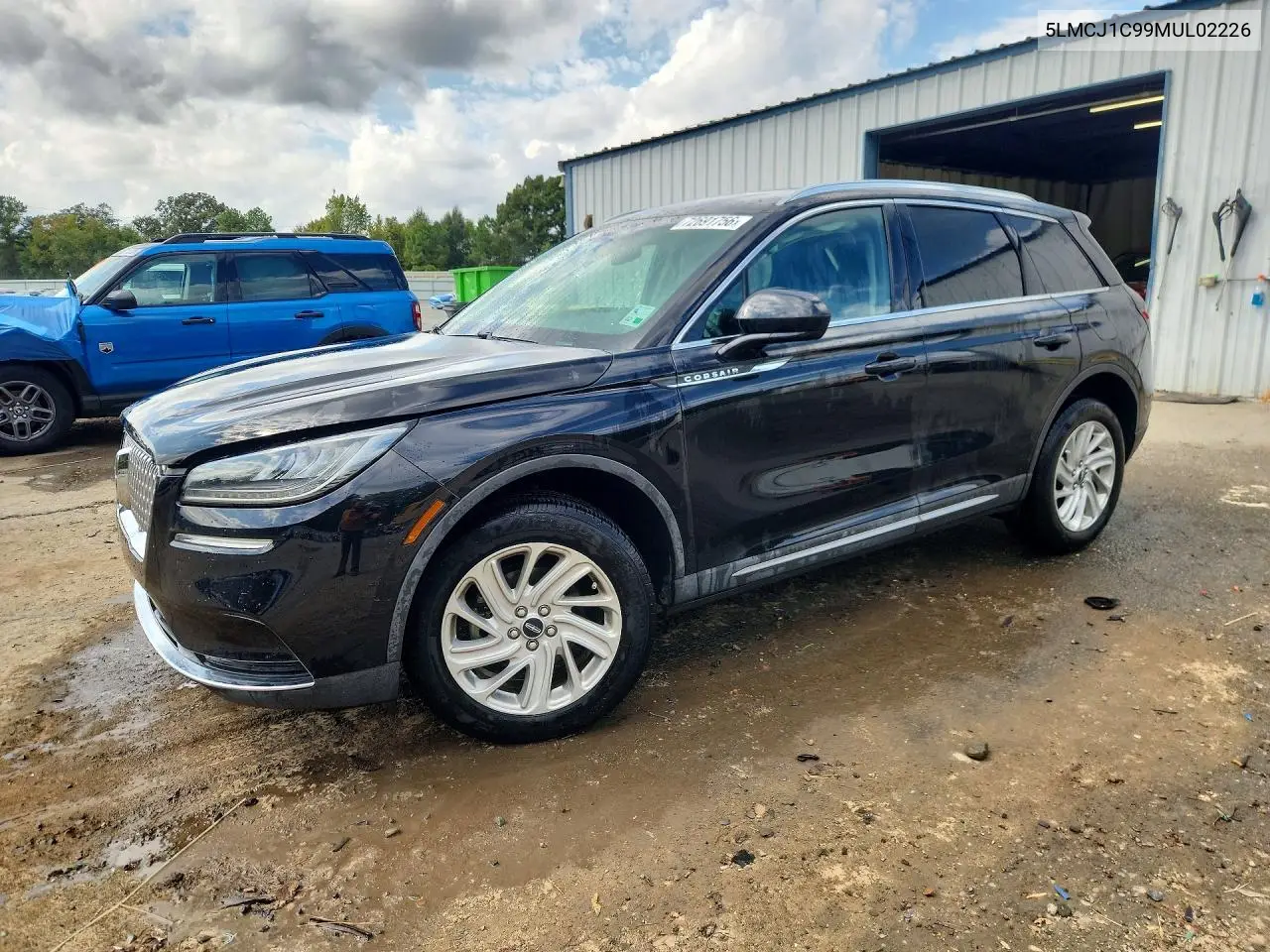 LINCOLN CORSAIR 2021, VIN 5LMCJ1C99MUL02226