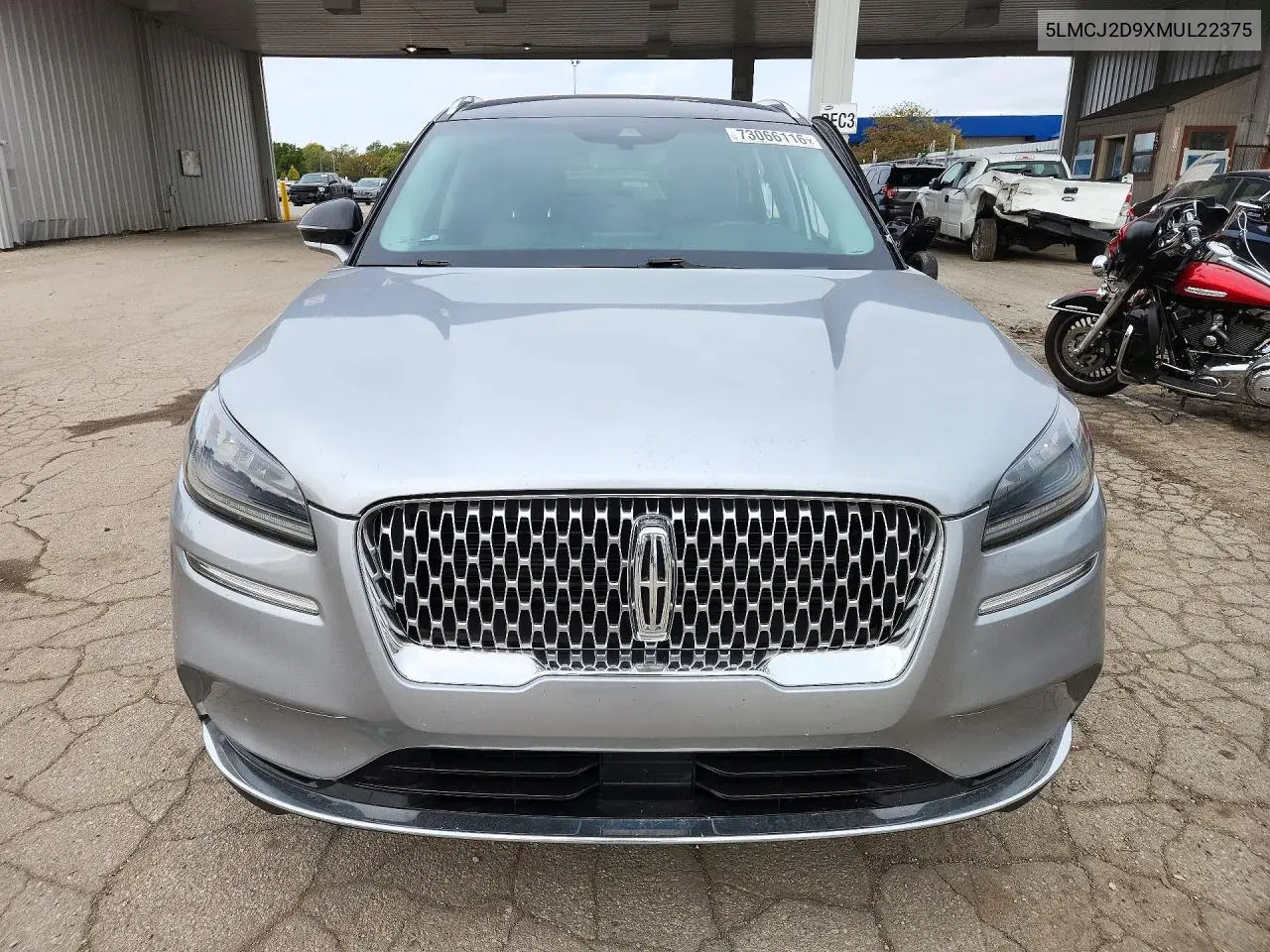2021 LINCOLN CORSAIR VIN 5LMCJ2D9XMUL22375 — фото 5