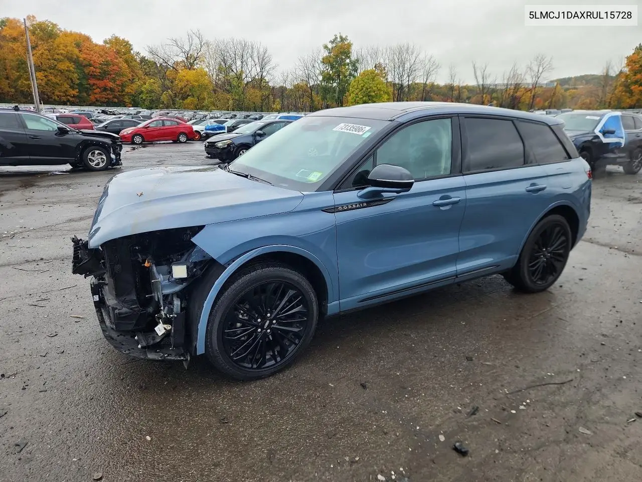 LINCOLN CORSAIR 2024, VIN 5LMCJ1DAXRUL15728