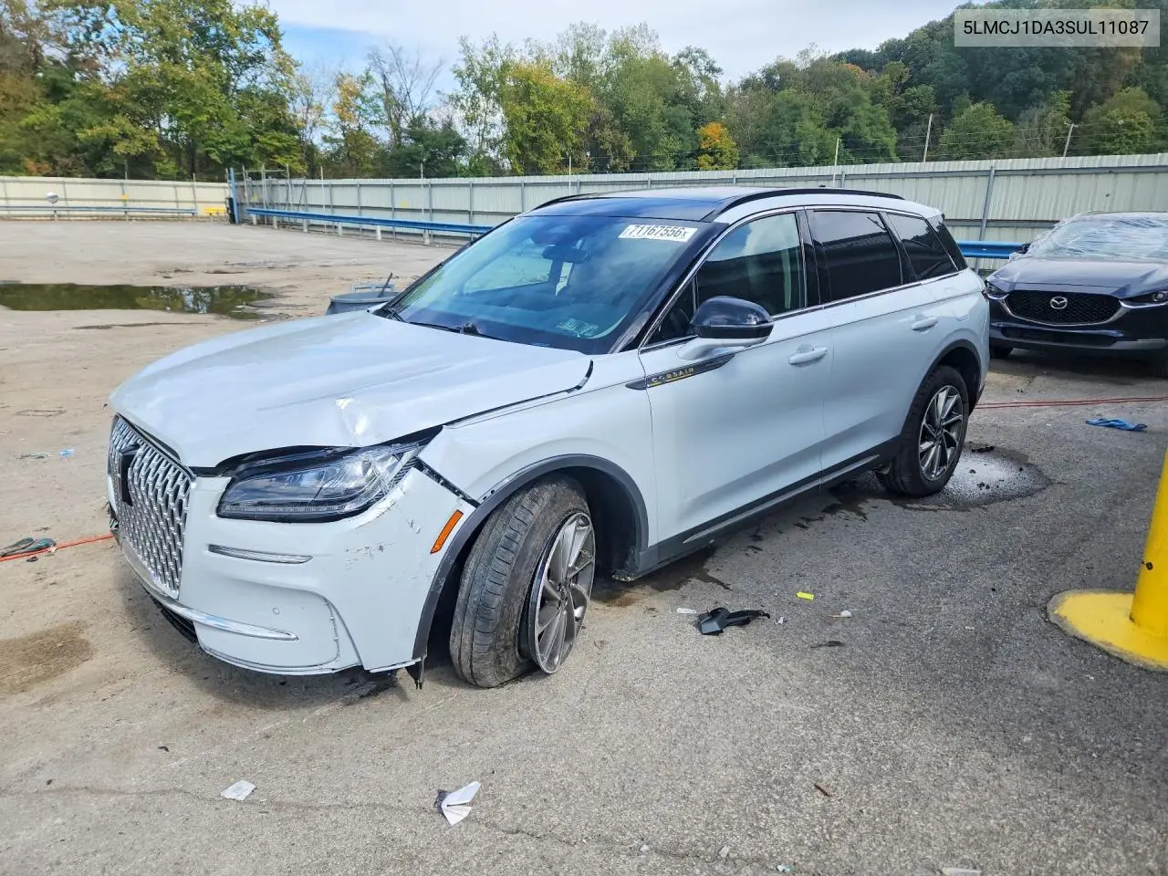 LINCOLN CORSAIR 2025, VIN 5LMCJ1DA3SUL11087