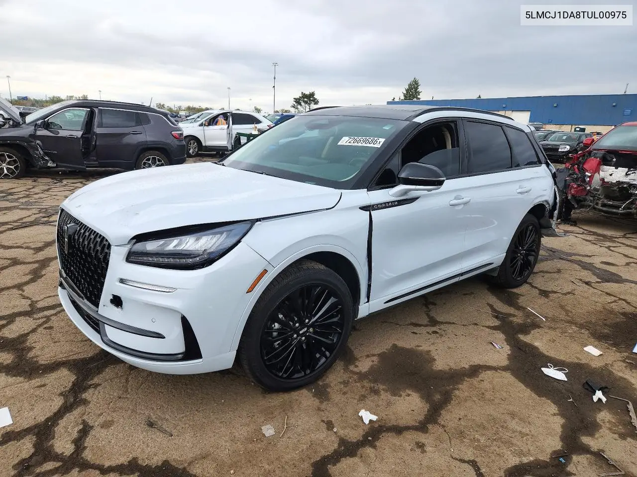 LINCOLN CORSAIR 2026, VIN 5LMCJ1DA8TUL00975