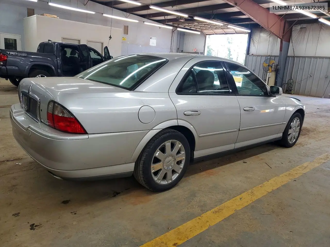 2003 LINCOLN LS VIN 1LNHM87A93Y672385 — фото 3