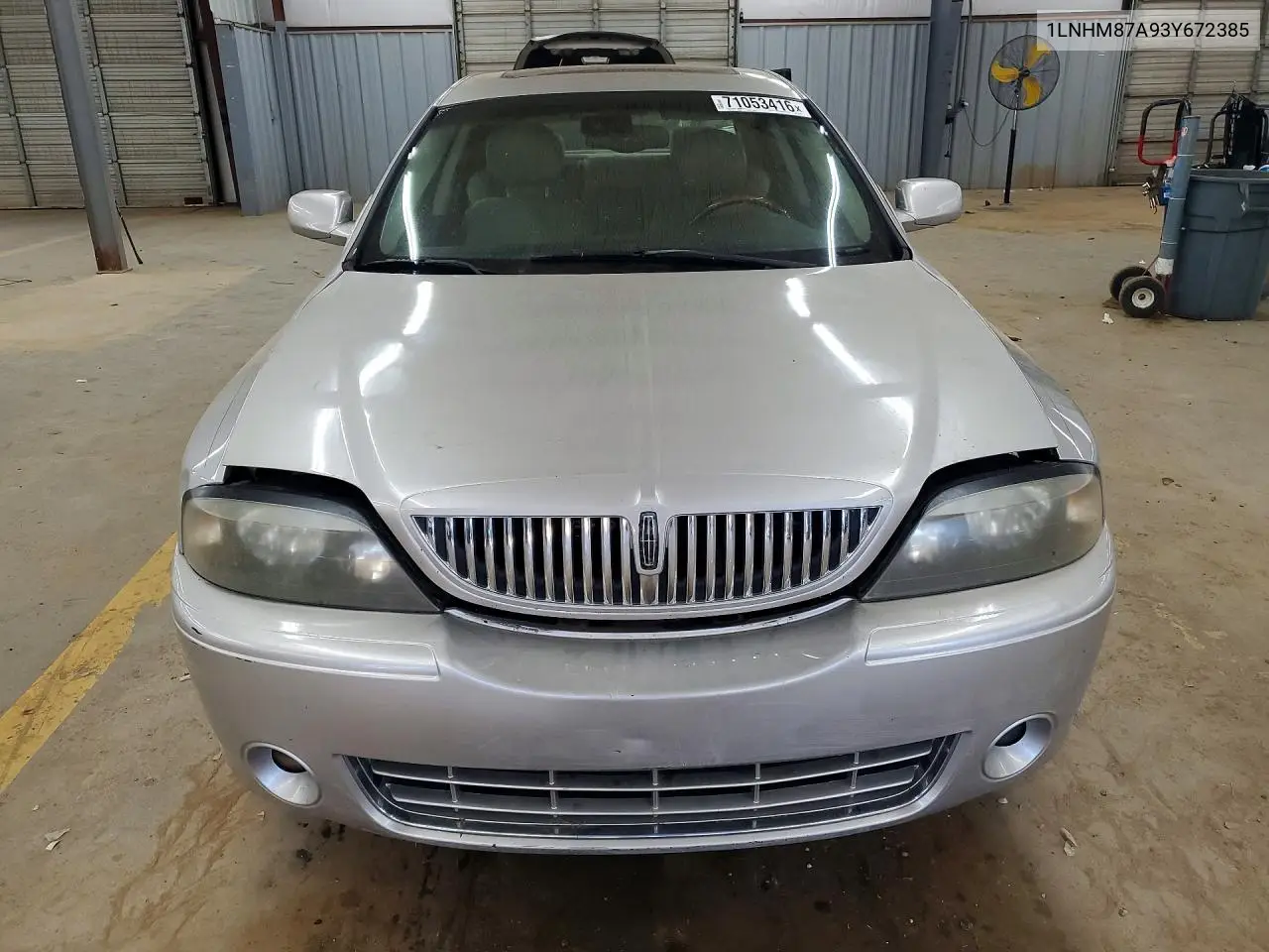 2003 LINCOLN LS VIN 1LNHM87A93Y672385 — фото 5