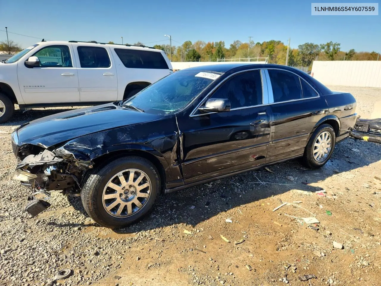 LINCOLN LS 2004, VIN 1LNHM86S54Y607559