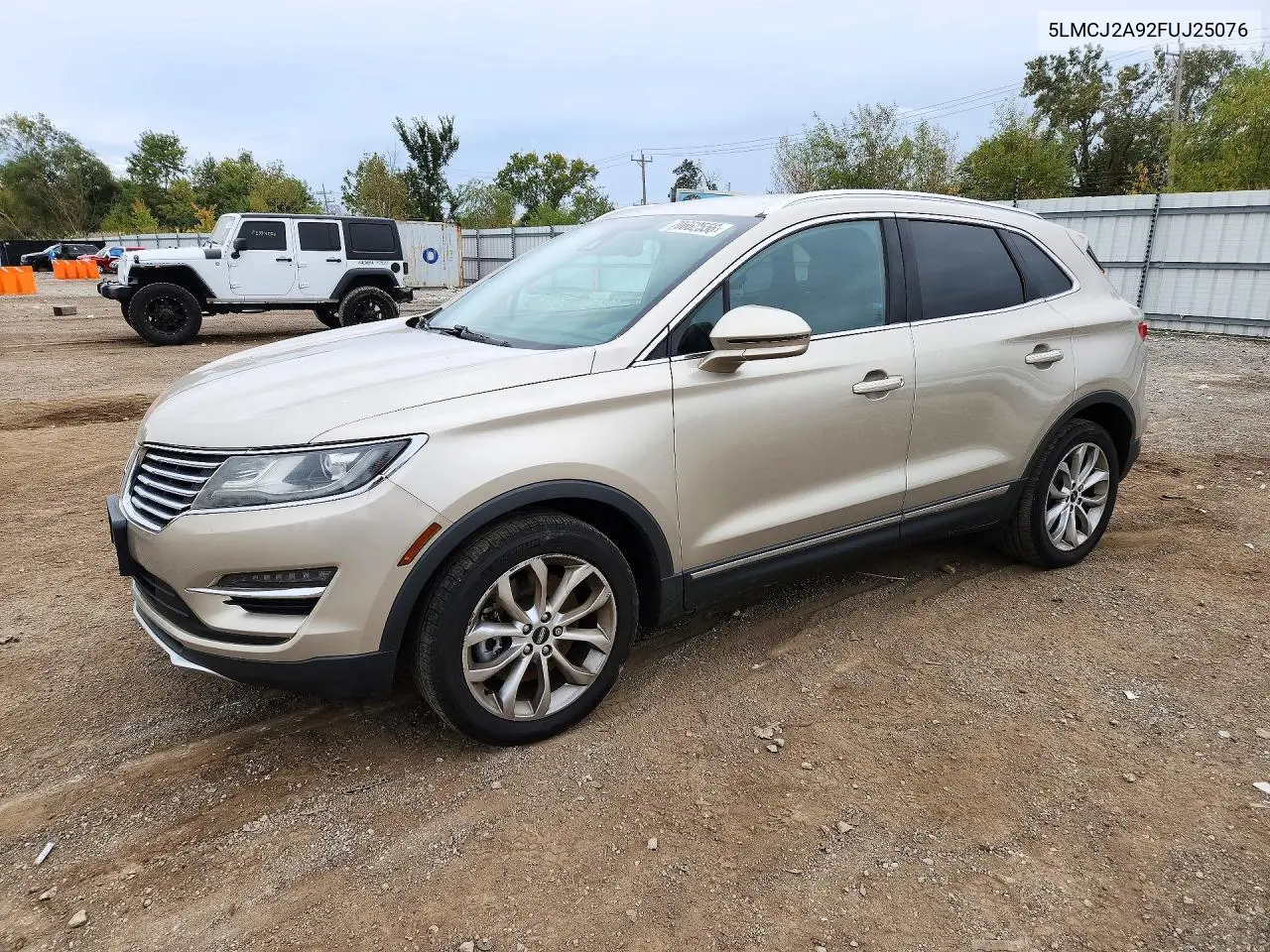LINCOLN MKC 2015, VIN 5LMCJ2A92FUJ25076