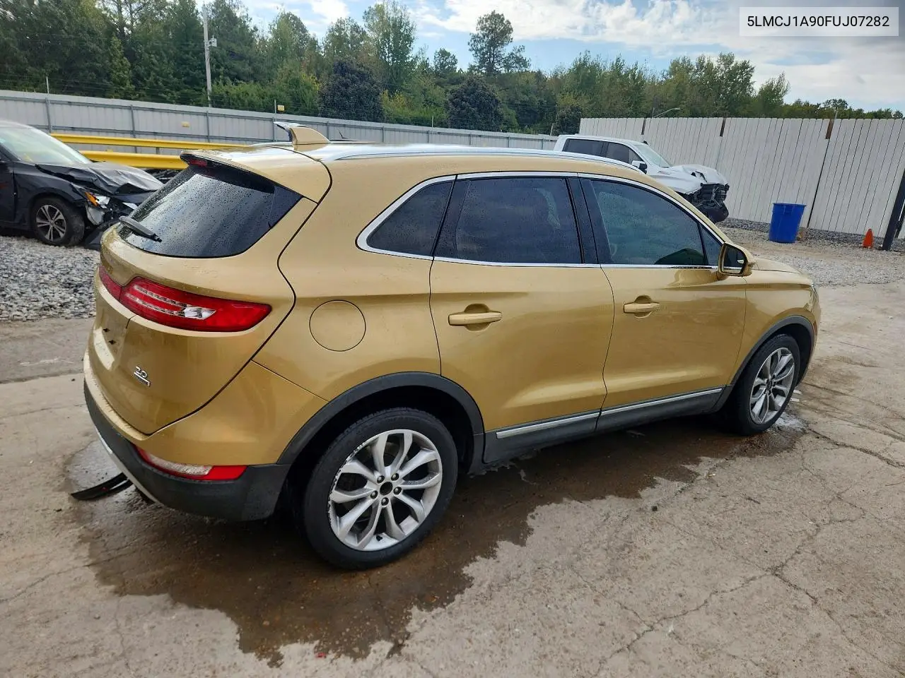 2015 LINCOLN MKC VIN 5LMCJ1A90FUJ07282 — фото 3