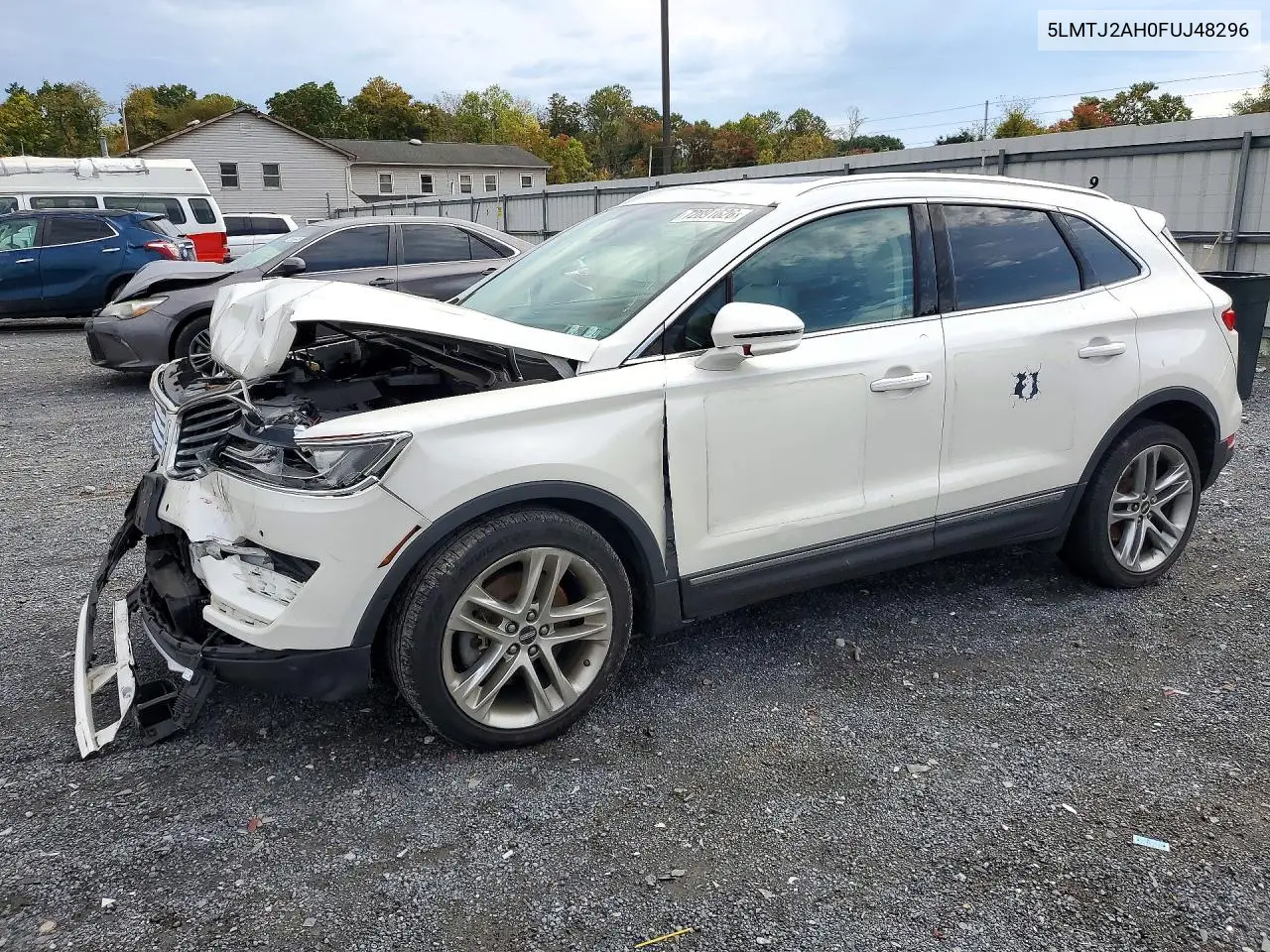 LINCOLN MKC 2015, VIN 5LMTJ2AH0FUJ48296