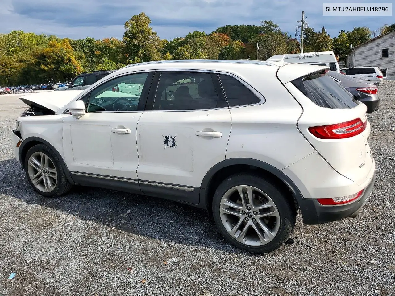 2015 LINCOLN MKC VIN 5LMTJ2AH0FUJ48296 — фото 2