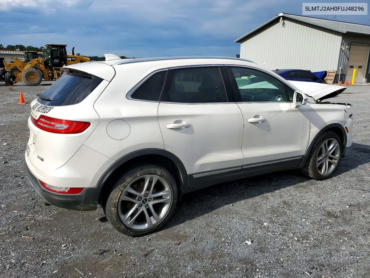 2015 LINCOLN MKC VIN 5LMTJ2AH0FUJ48296 — фото 3