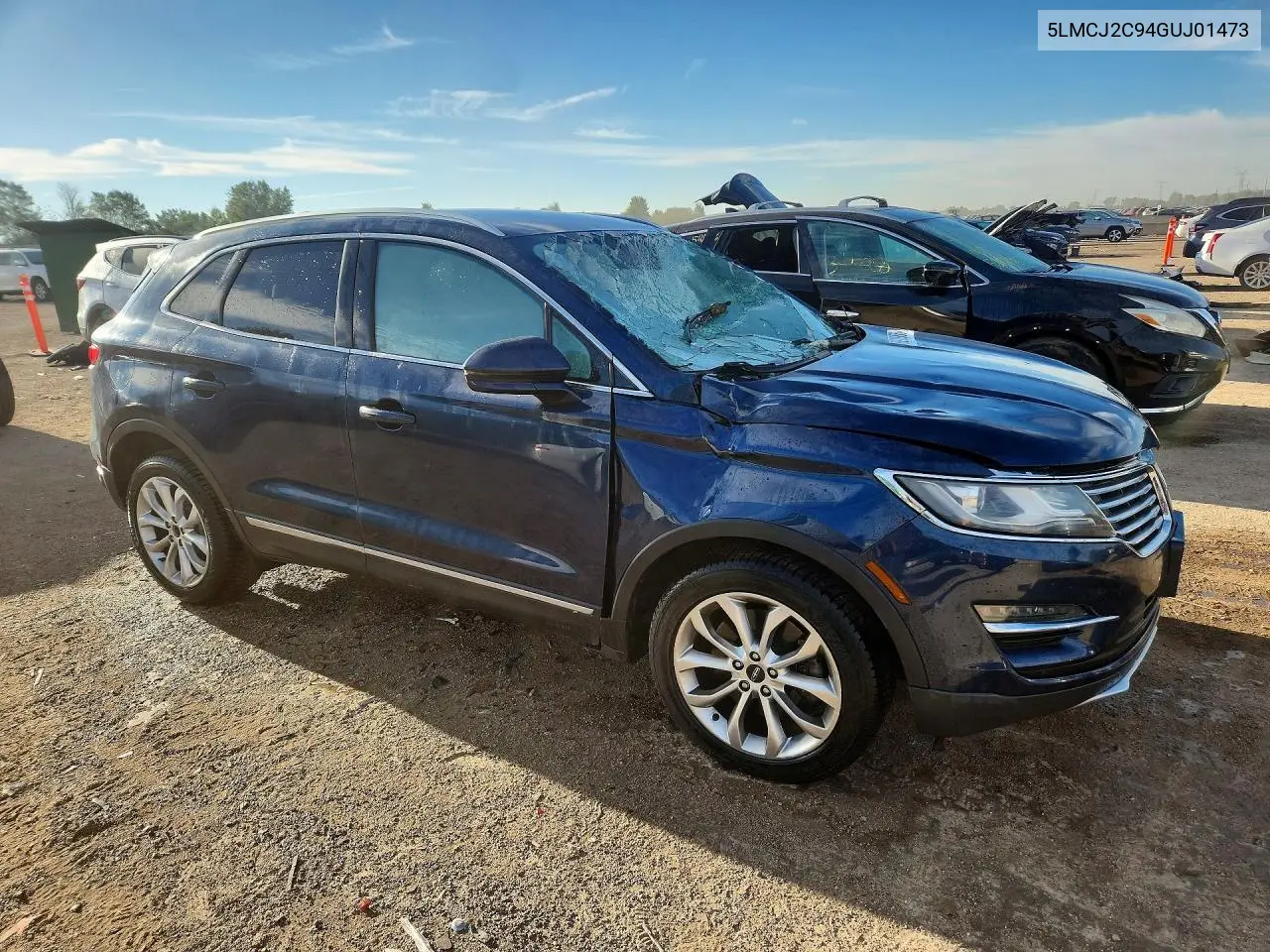 2016 LINCOLN MKC VIN 5LMCJ2C94GUJ01473 — фото 4