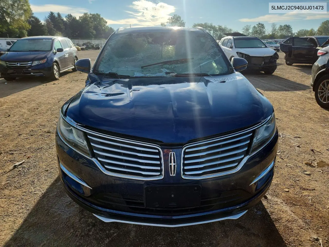 2016 LINCOLN MKC VIN 5LMCJ2C94GUJ01473 — фото 5