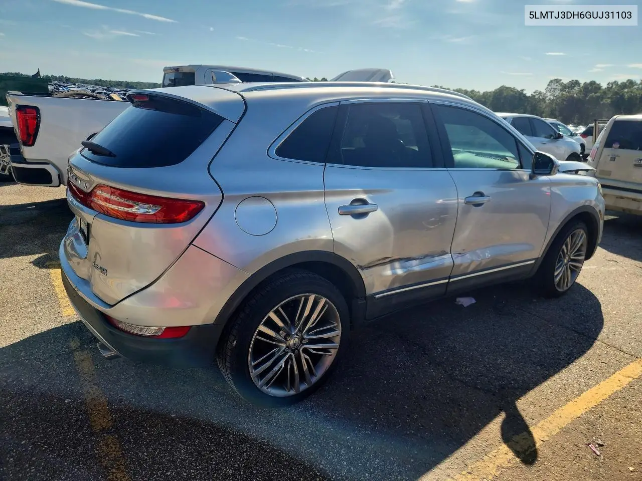 2016 LINCOLN MKC VIN 5LMTJ3DH6GUJ31103 — фото 3