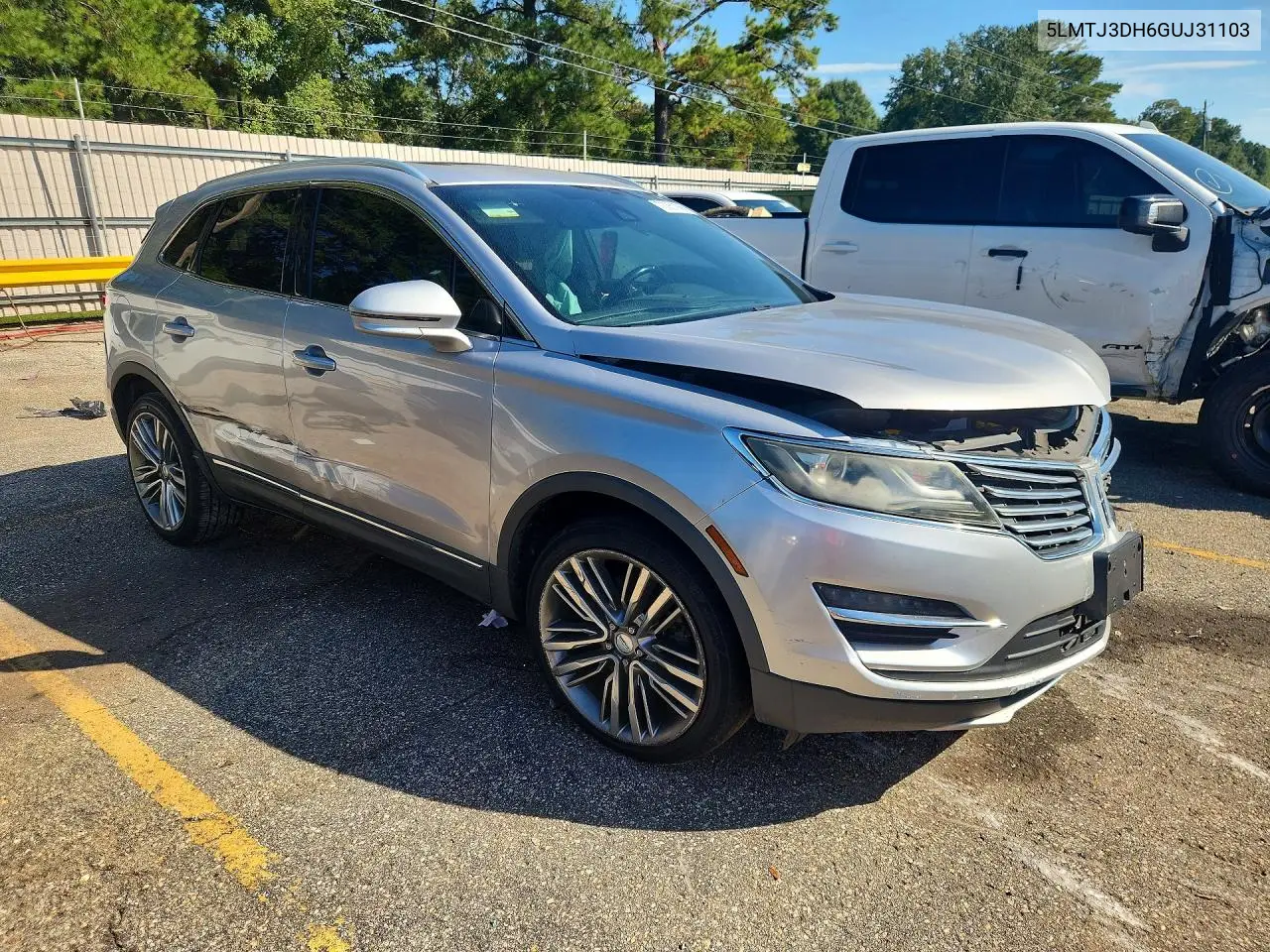 2016 LINCOLN MKC VIN 5LMTJ3DH6GUJ31103 — фото 4
