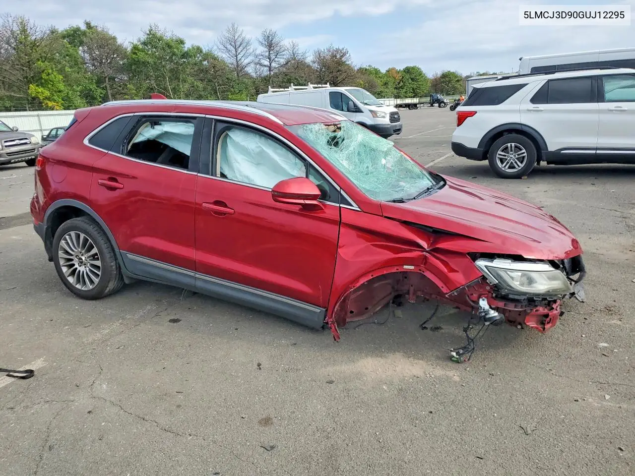 2016 LINCOLN MKC VIN 5LMCJ3D90GUJ12295 — фото 4